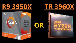 AMD 3950X or Threadripper? | The Difference between Want & NEED