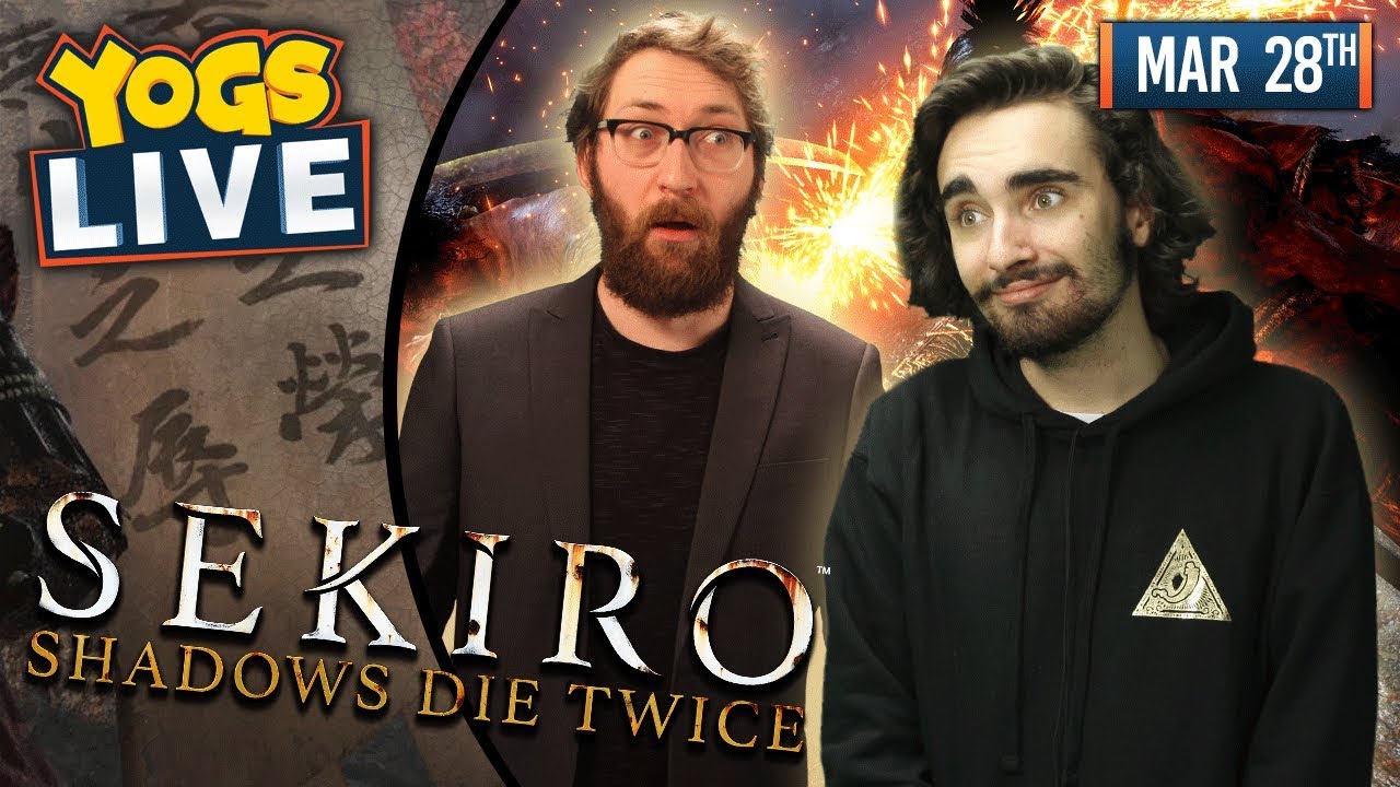 SEKIRO: SHADOWS DIE TWICE - Tom & Harry! - 28/03/19 gaming logo