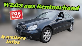 Mercedes W203 200K FOR SALE | Was passiert mit der Motorschaden C-Klasse? MB Youngtimer Parts by MB Youngtimer Parts & Service 5,320 views 8 months ago 14 minutes, 33 seconds