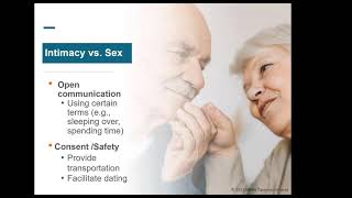 Aging And Intimacy: For Older Adults and Family Caregivers