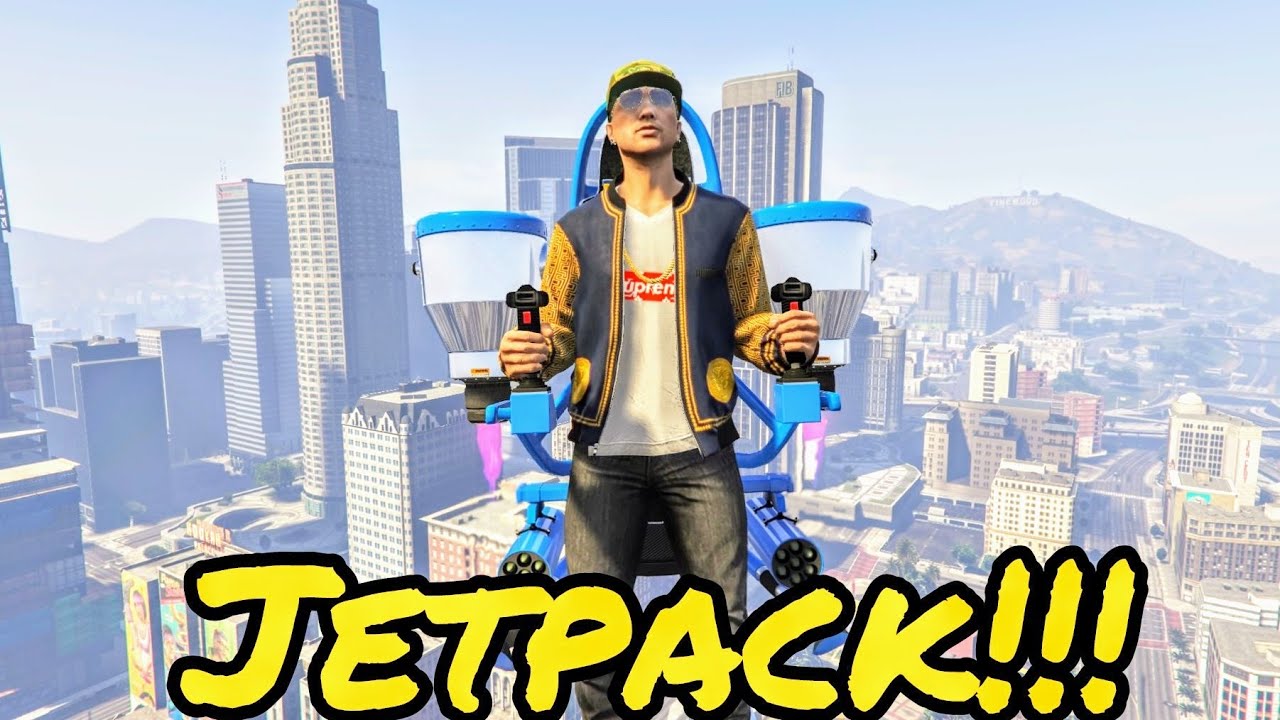 Jetpack no GTA - Jogos Palpite Digital