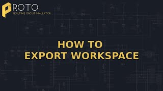 PROTO - circuit simulator | WORKSPACE EXPORT | EN screenshot 5