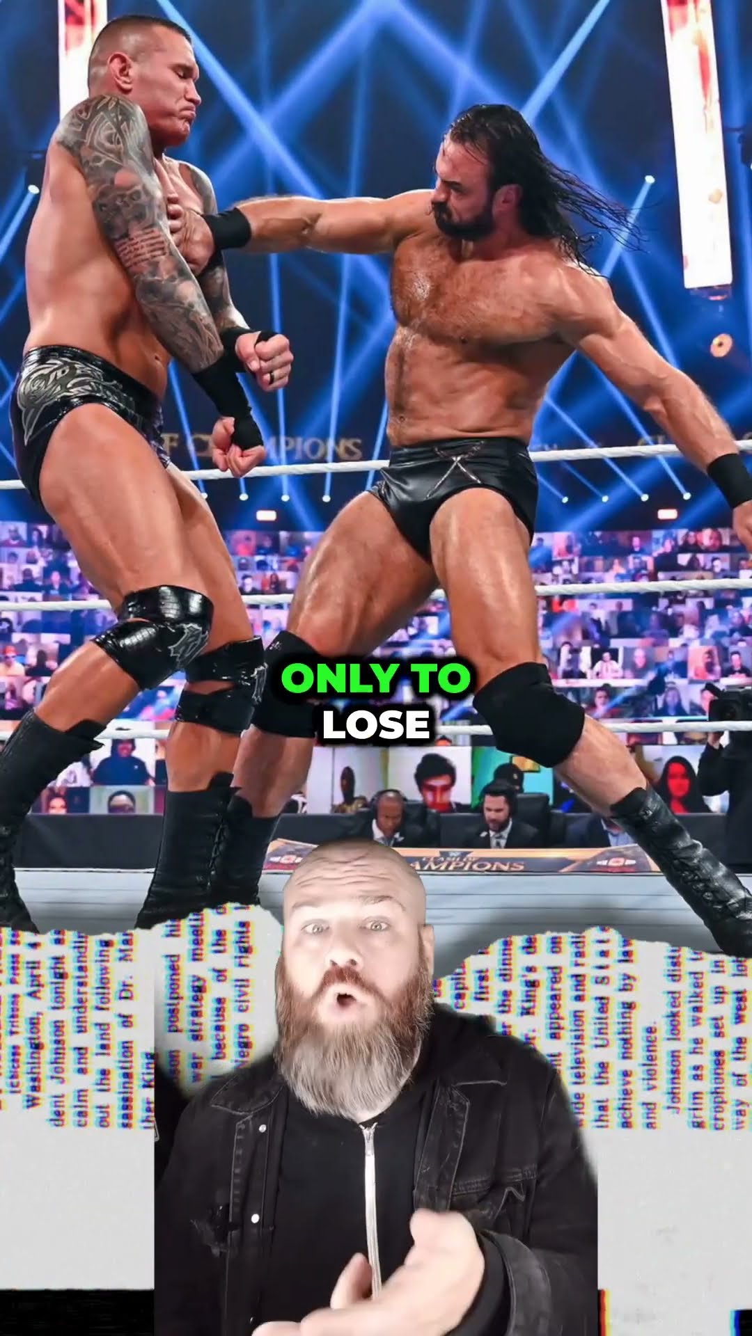 When was the last time Randy Orton won the world title #WWE #RandyOrton #Wrestling #shorts