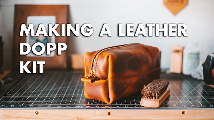 Making a Leather Dopp Kit