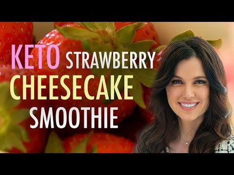 easy-keto-strawberry-cheesecake-smoothie-recipe