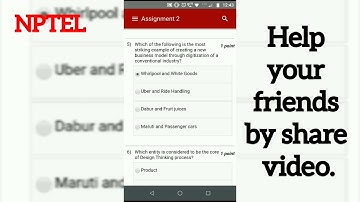 Assignment-2 // Entrepreneurship // NPTEL // weak-2 //