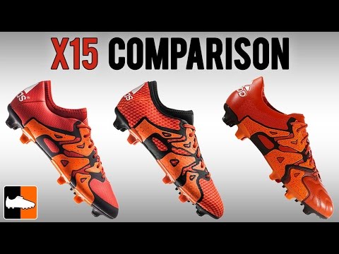 Which X15 is for you? Primeknit vs. Leather vs. 15.1 adidas X Boots  Compared - YouTube