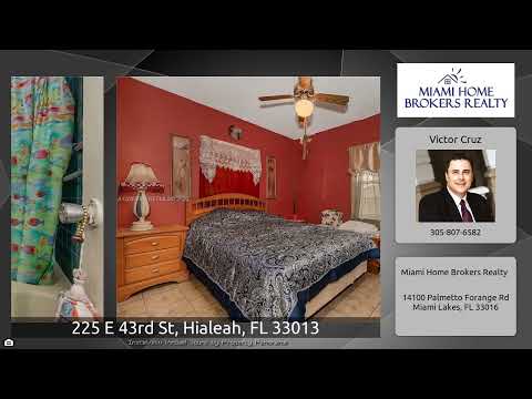 225 E 43rd St, Hialeah, FL home video tour