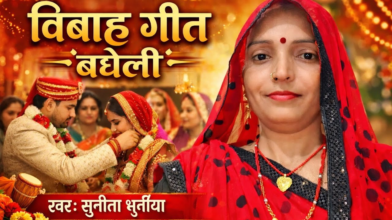 बघेली विवाह गीत 🪷🌸🪷🙏 बेटा का ☑️💯 विवाह 👍☑️