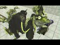 Woolly Mammoth vs T-Rex  Infinity War  Epic ARBS Battle - Animal Revolt Battle Simulator
