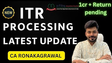 ITR Processing 2025 Update: Strict action against fake deductions! Deep checking of every return ...