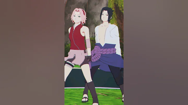 【 MMD ナルト!- NARUTO 】— 정국 (Jung Kook) 'Seven .【 Sasuke & Sakura「サスサク」】#mmd #naruto #sasusaku #shorts