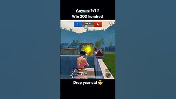 anyone 1v1? comment  your uid  #viral #shorts #gaming #pubgmobile #bgmi #viral #mobilegame