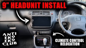 Honda Civic EK (96-00) 9" headunit FULL INSTALLATION GUIDE