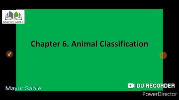 SSC| Class 10| SCIENCE AND TECHNOLOGY| PART 2| ANIMAL CLASSIFICATION| Period 3| By Mayur Sable