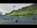 ATF 14&amp;U Hana Securities Sunchang International Junior Tennis Tour 朱紹琦 vs Do Hyun Park 0:6,1:6 PART1