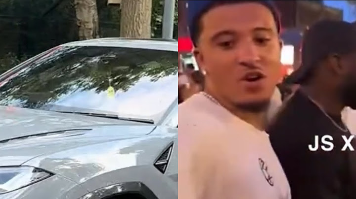 Jadon Sancho arriving for his pay out from Manchester United
