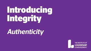 Introducing Integrity