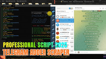 [Updated 6.3 Ultra] កម្មវិធី Telegram Real Active Members Group & Channel Adder Scraper Script 2025