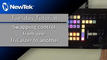 Tuesday Tutorial : Swapping control from one TriCaster to another