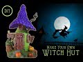 DIY Fairy Garden House Witch Hut