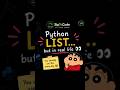 Python Lists = My Daily Routine 🐍☕️ (Too Real)