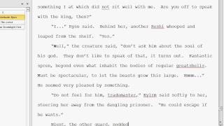 Writing the Stormlight Archive volume 2 Rysn interlude: Part 7