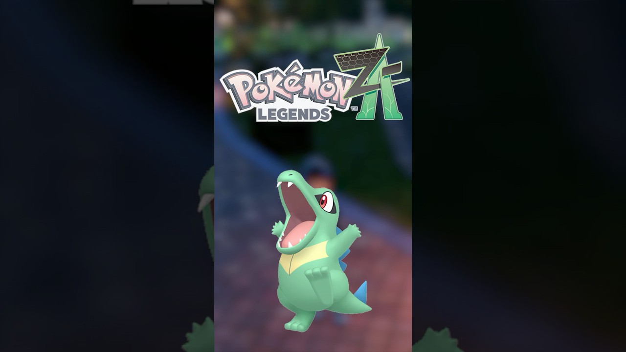 Pokémon Shiny Totodile 6IV ✨ Pour Pokémon Legends ZA - MasterBall, Niveau 100, échange Rapide !