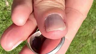 *STAR Ruby* Signet Ring. Bezel Set in Sterling Silver. 7g *VIDEO* Content