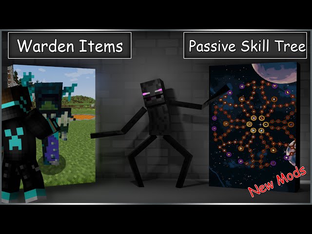 Mini Mod Reviews - Passive Skill Tree #mcyt#minecraft#minecraftmeme#mo