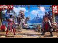 Sektor & Kung Lao vs MK2 Movie Shao & Khameleon (Hardest AI) - Mortal Kombat 1