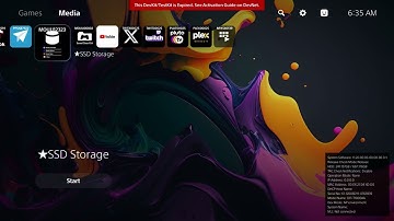 PS5 11.20 Debug Settings (Testkit)