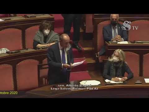 Bagnai - Intervento in Senato (13.10.20)