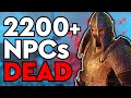 I Killed Every NPC in Oblivion