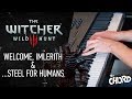 Witcher 3 - Welcome, Imlerith & ...Steel for humans (Piano cover + Sheet music)