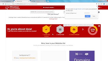 How to create account in 000webhost