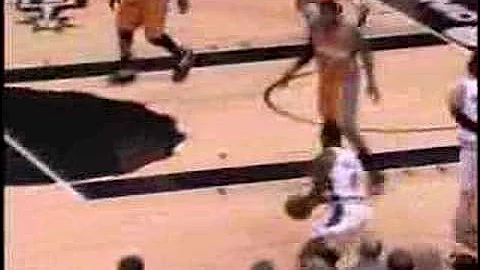 Spurs-Suns Playoff: Finley's 3 point send game to 1st OT