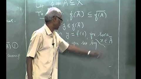 Continuity and Related Concepts   Chapter 1 video Lec-5