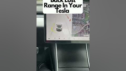How To Get Back Lost Range In Your #Tesla #shorts