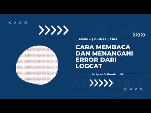 Cara membaca dan menangani error dari logcat Android Studio