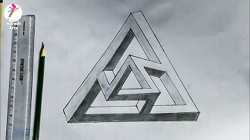 How to Draw the Impossible Triangle Double: Narrated Step by Step