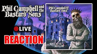 🔴 PHIL CAMPBELL AND THE BASTARD SONS: KINGS OF THE ASYLUM -  LIVE REACTION