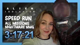 [3] Alien: Isolation Speedrun | All Missions Nightmare NMG