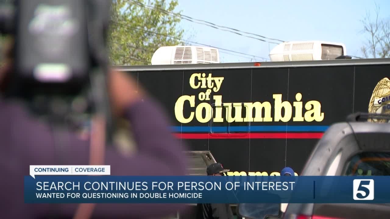 Search underway in Maury County for suspect in double homicide - YouTube