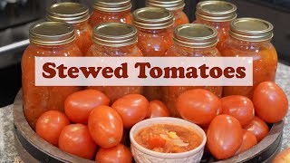 Stewed Tomato Canning Recipe Canning For Beginners Large Batch