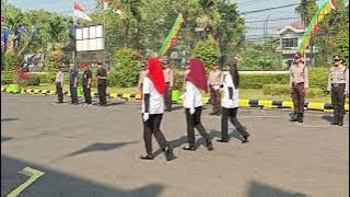 latihan upacara HUT RI KE 79 MASPION 2 (GLADI BERSIH) 16 AGUSTUS 2024