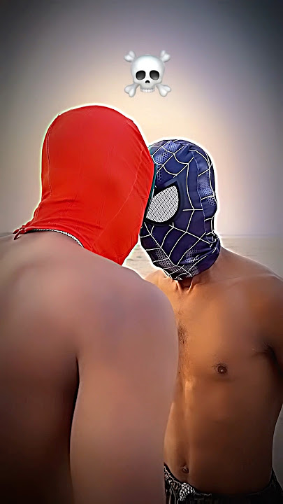 Red Spider-Man Vs Black 💀
