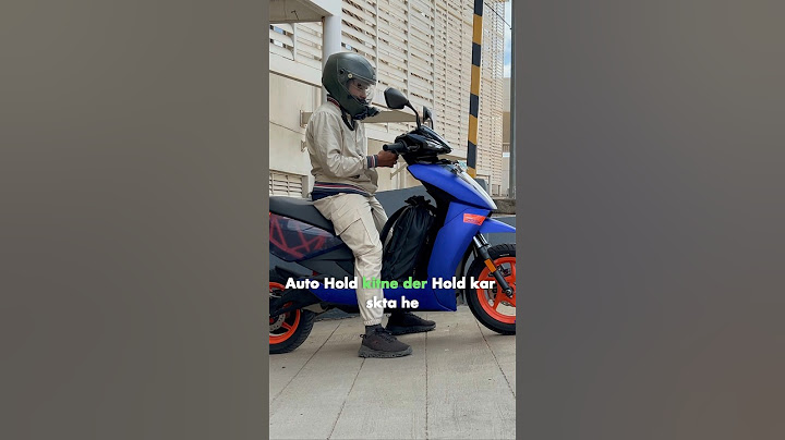 Auto Hold longivity test on Ather Apex 🤯