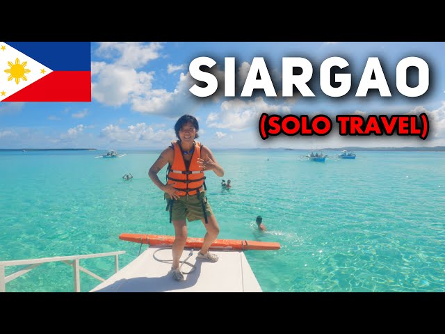 Travel vlog - BEST ISLAND IN THE PHILIPPINES? (Siargao/Night life/solo traveler)