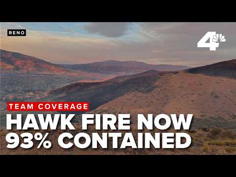 HAWK FIRE: Containment reaches 93%, nearly all power restored